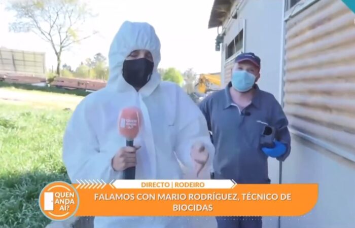 Mario Rodriguez Television De Galicia Control De Plagas En Granjas Porcinas